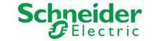 Logo officiel de Schneider Electric en vert sur fond blanc. Le nom 'Schneider' est en grand, 'Electric' en plus petit avec un symbole stylisé.